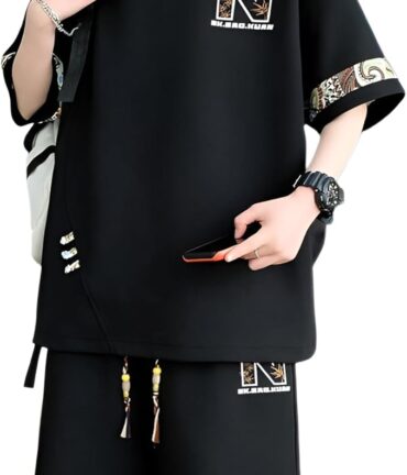 -シャツ 夏 半袖 上下セット 万能スポーツセット メンズ 夏服 2点セット おしゃれ ゆったり カジュアル