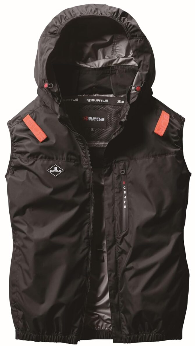 BURTLE Air Craft Vest (Unisex) Spring Summer Black AC2064 35 L